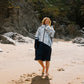 Dryrobe Advance Changing Robe Contrast - Batik/Blue