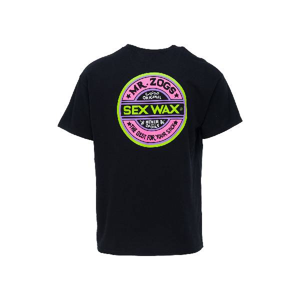 Sex Wax Fluoro T-Shirt - Black