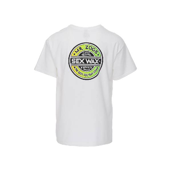 Sex Wax T-Shirt The Fade - White