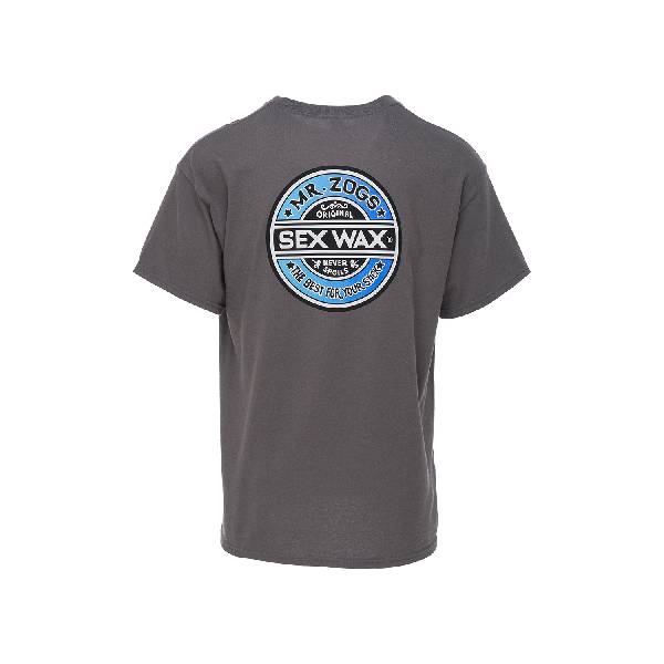 Sex Wax T-Shirt The Fade - Charcoal