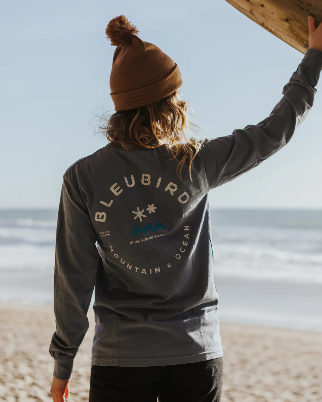 Bleubird Sky Long Sleeve Tee - Sky