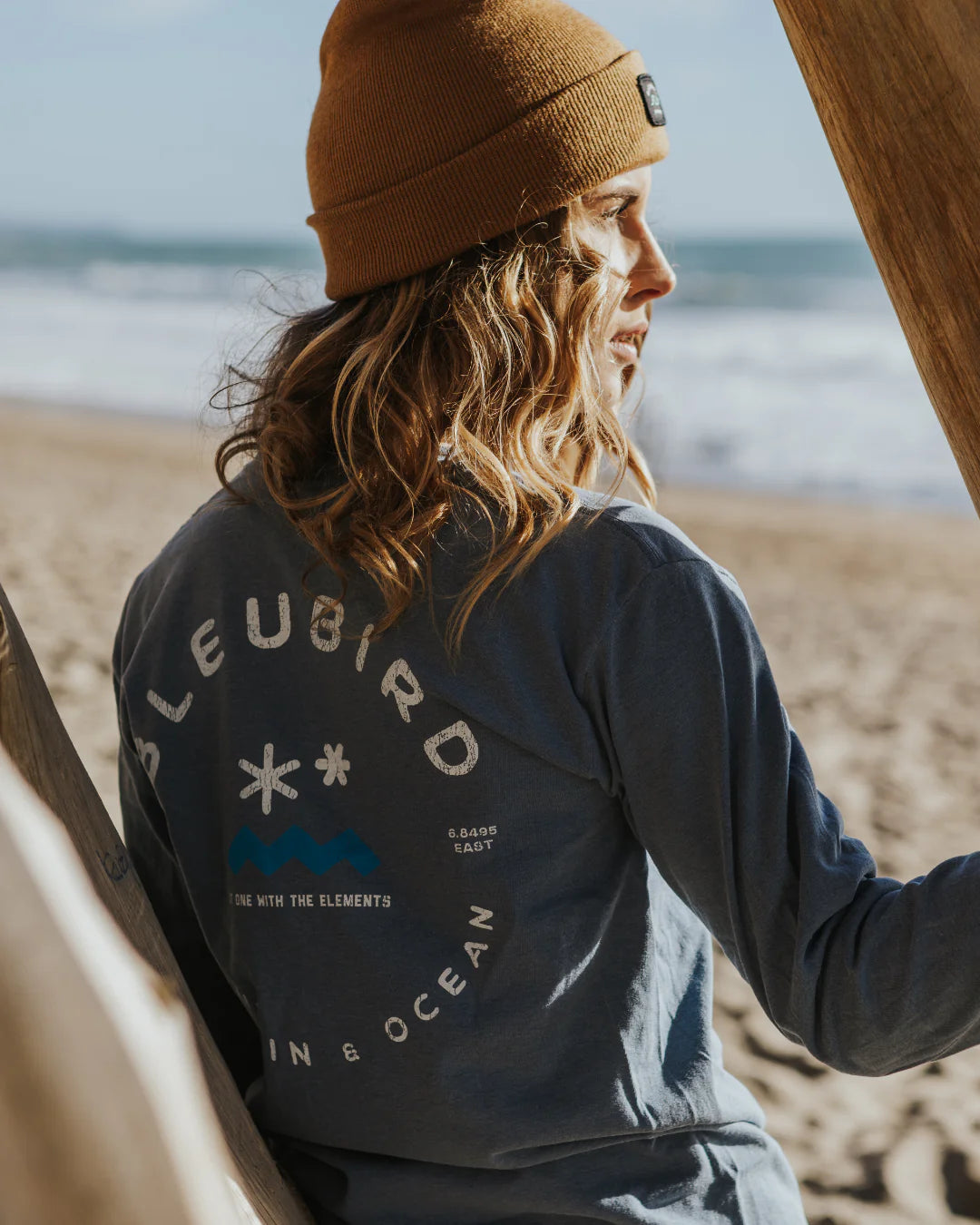 Bleubird Sky Long Sleeve Tee - Sky