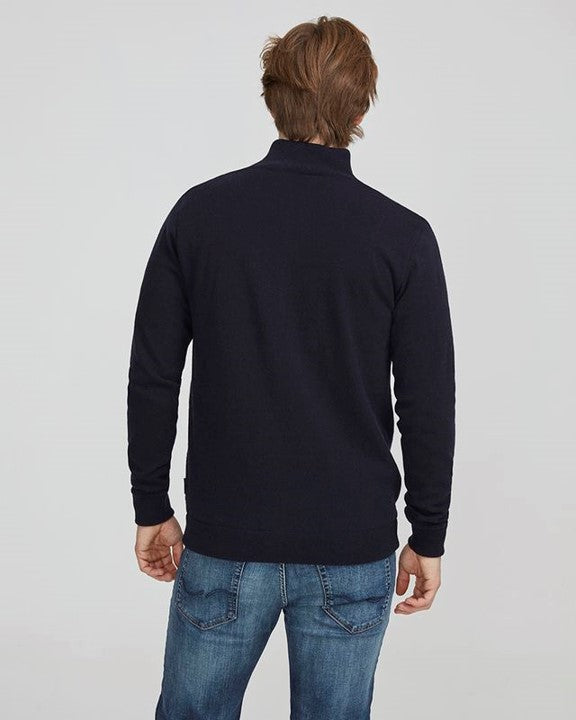 Holebrook Stellan T-Neck Windproof - Navy