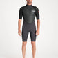 C-Skins Element 3:2 Mens Shorti - Anthracite/Black/Neon Flare