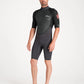 C-Skins Element 3:2 Mens Shorti - Anthracite/Black/Neon Flare