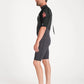 C-Skins Element 3:2 Mens Shorti - Anthracite/Black/Neon Flare