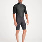 C-Skins Element 3:2 Mens Shorti - Anthracite/Black/Neon Flare