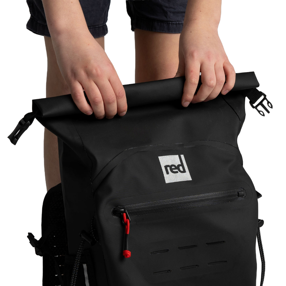 Red Paddle Co Adventure Waterproof Backpack 12L - Obsidian Black