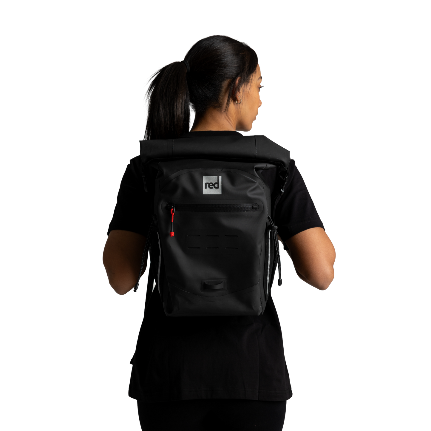 Red Paddle Co Adventure Waterproof Backpack 12L - Obsidian Black