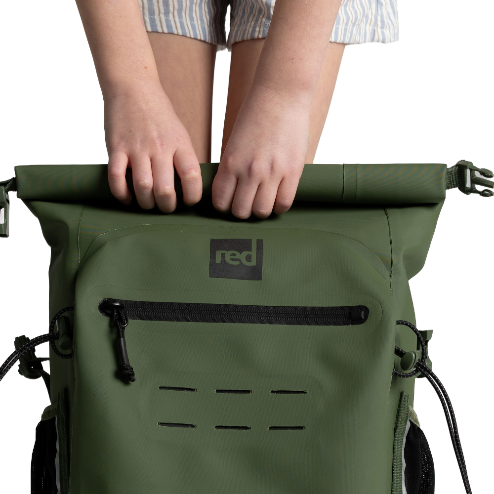 Red Paddle Co Adventure Waterproof Backpack 12L - Olive Green