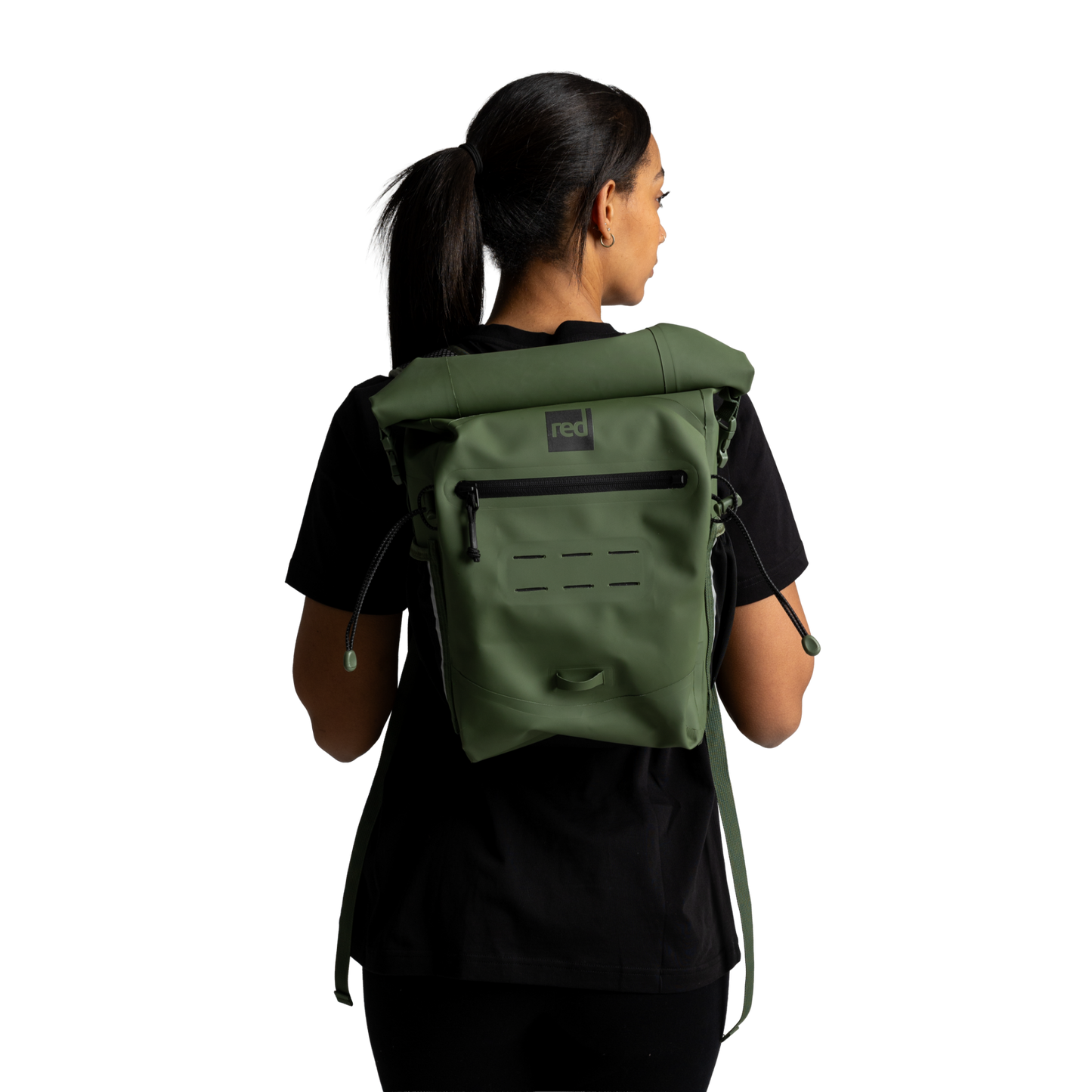 Red Paddle Co Adventure Waterproof Backpack 12L - Olive Green