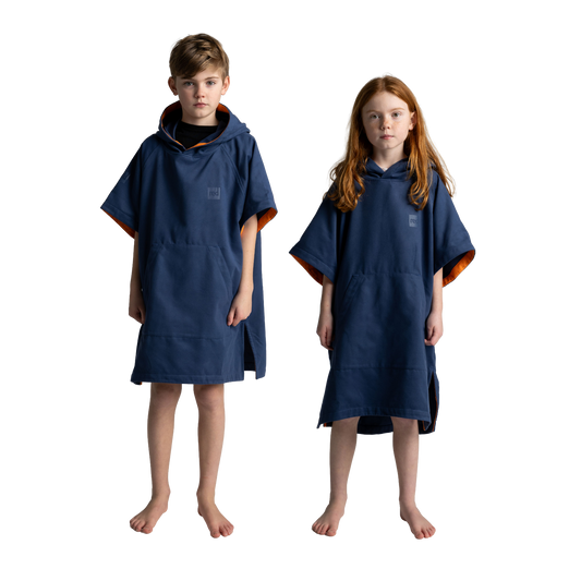 Red Paddle Co Quick Dry Kids Change Robe - Admiral Blue