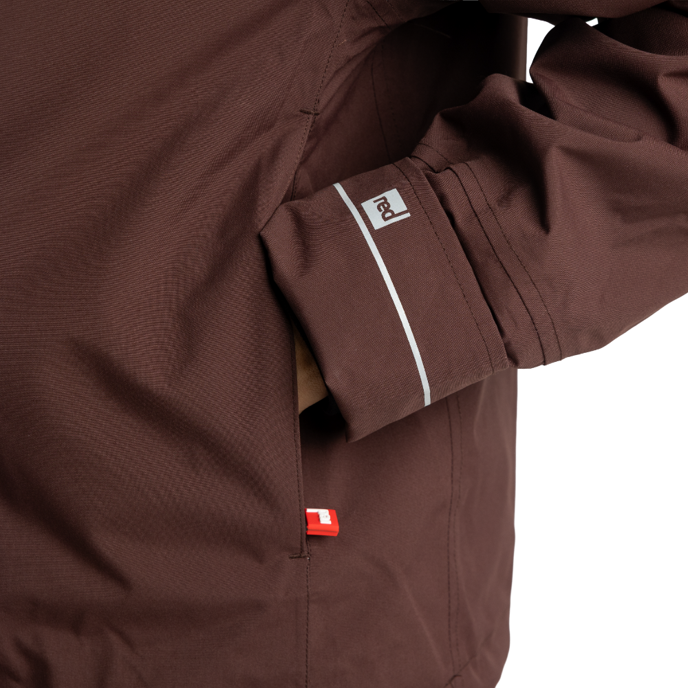 New! Red Paddle Co Evo Pro Waterproof Insulated Jacket - Deep Chestnut
