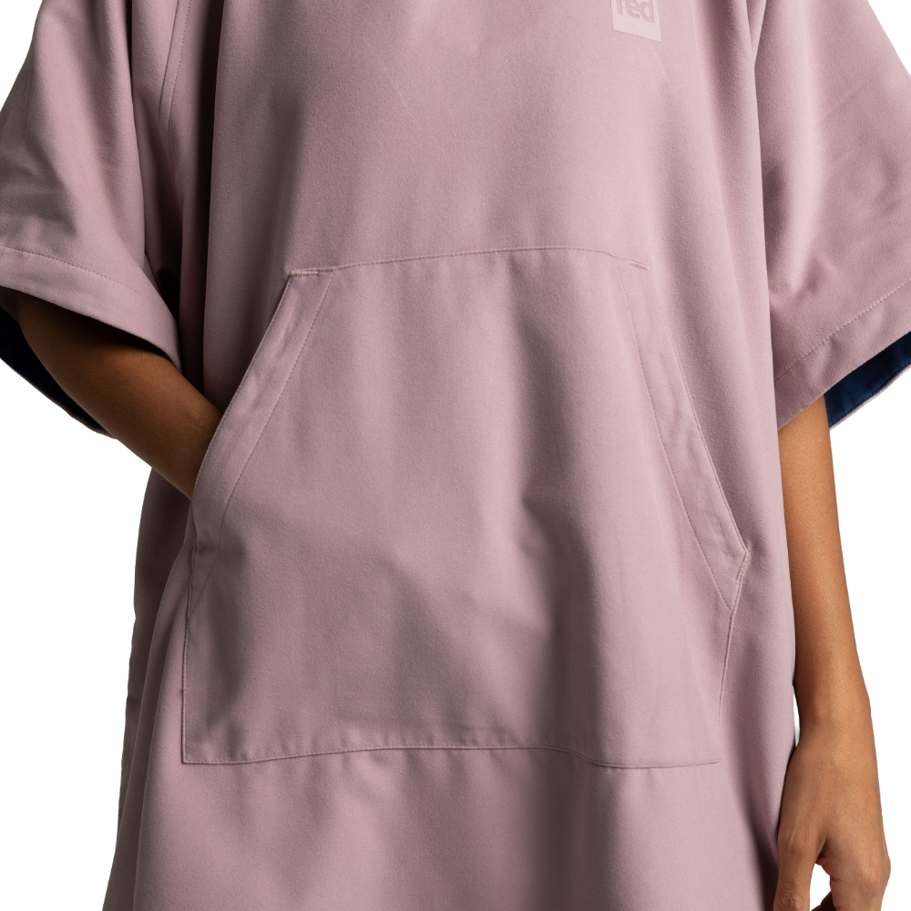 Red Paddle Co Quick Dry Microfibre Poncho Changing Robe - Salty Pink