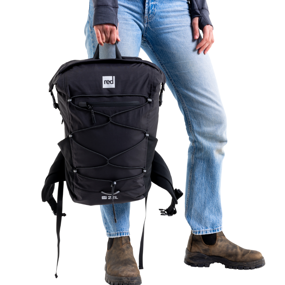 Red Paddle Co Lightweight Backpack 22L - Obsidian Black