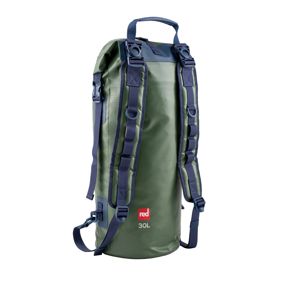 Red Paddle Co 30L Waterproof Roll Top Dry Bag - Forest Green