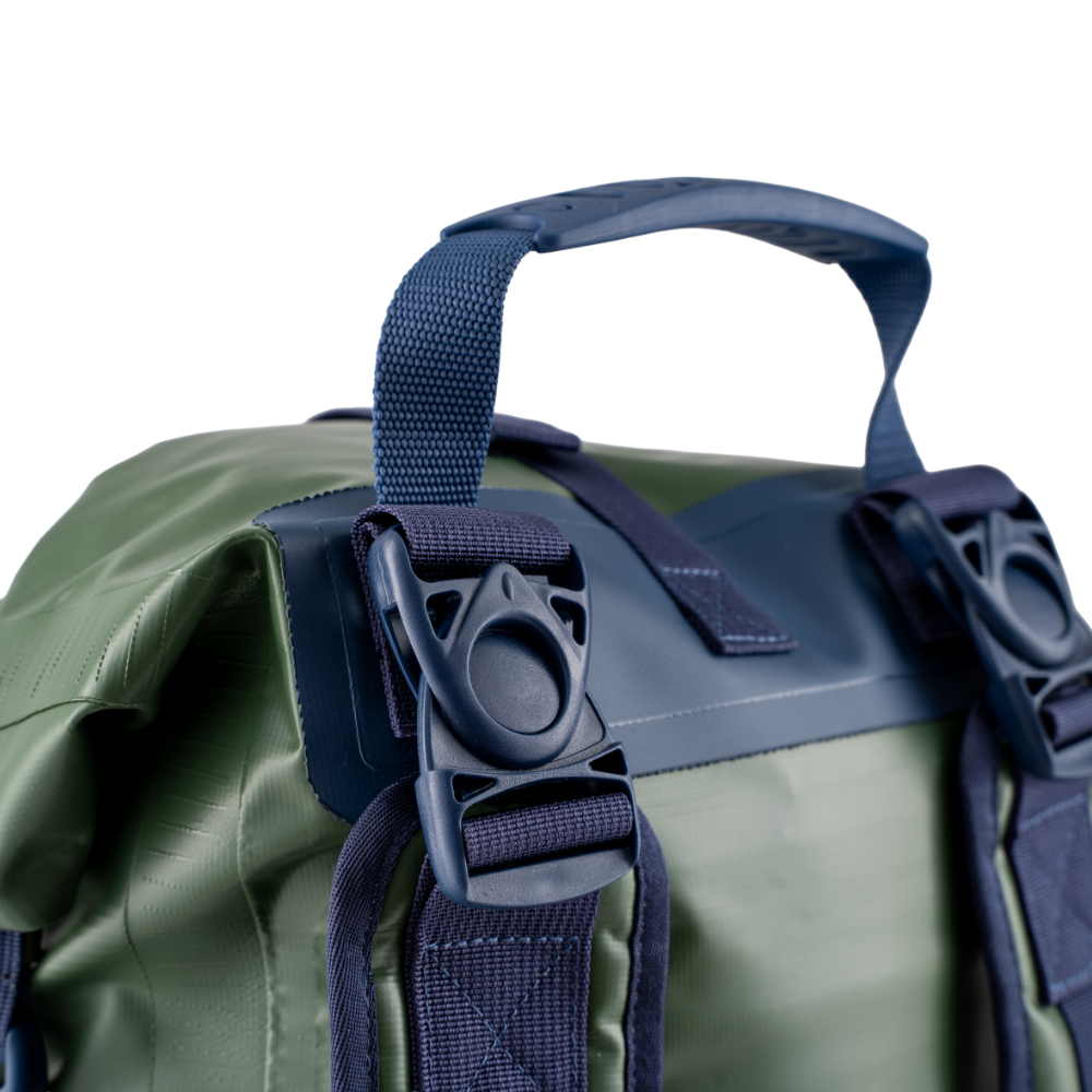 Red Paddle Co 30L Waterproof Roll Top Dry Bag - Forest Green