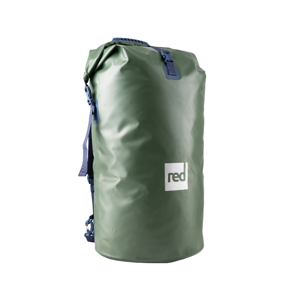 Red Paddle Co 60L Waterproof Roll Top Dry Bag - Forest Green