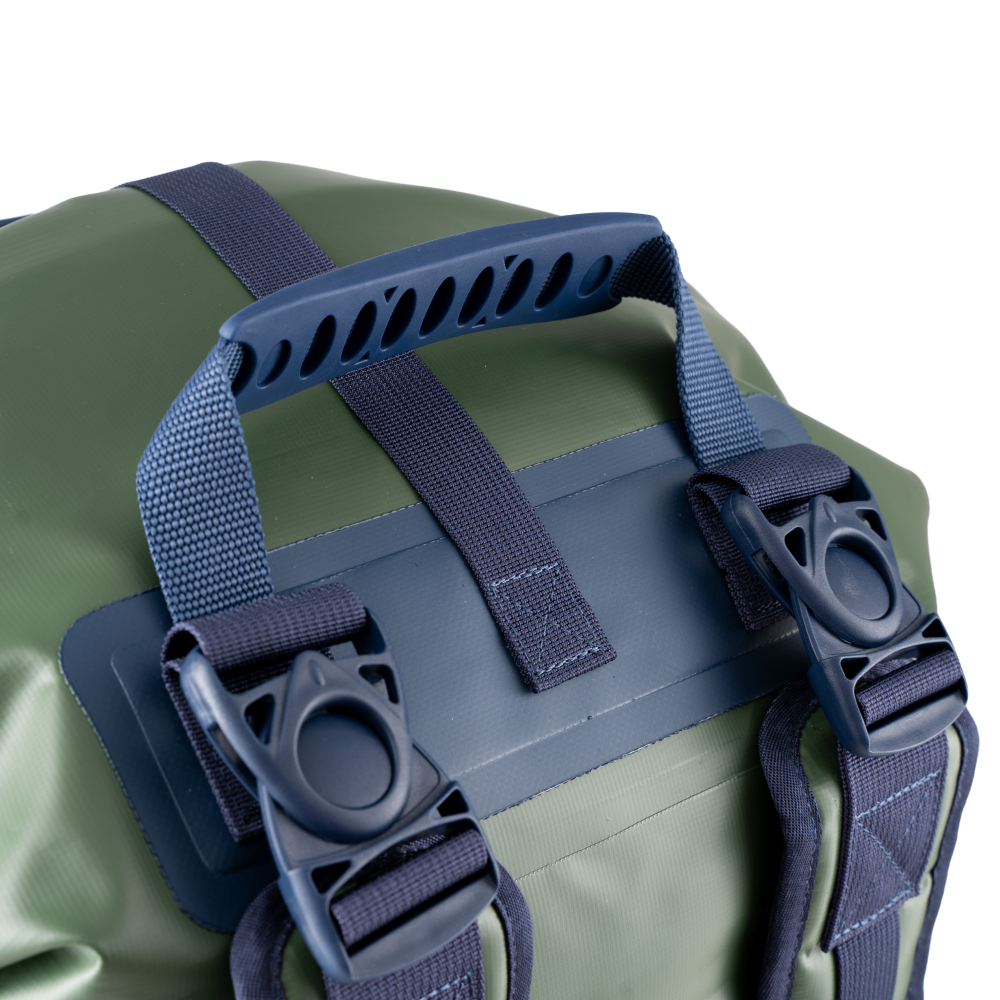 Red Paddle Co 60L Waterproof Roll Top Dry Bag - Forest Green
