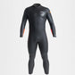 Swim Research 4:3 Mens GBS Back Zip Steamer - Black / Orange