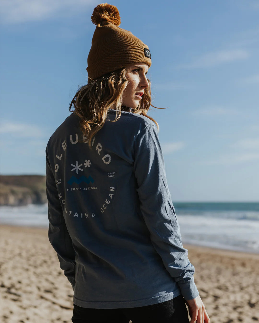 Bleubird Sky Long Sleeve Tee - Sky