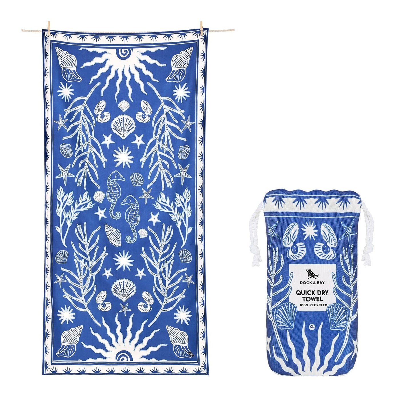 Dock & Bay Beach Towel - Ocean Treasure