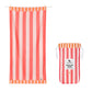 Dock & Bay Beach Towel - Raspberry Road