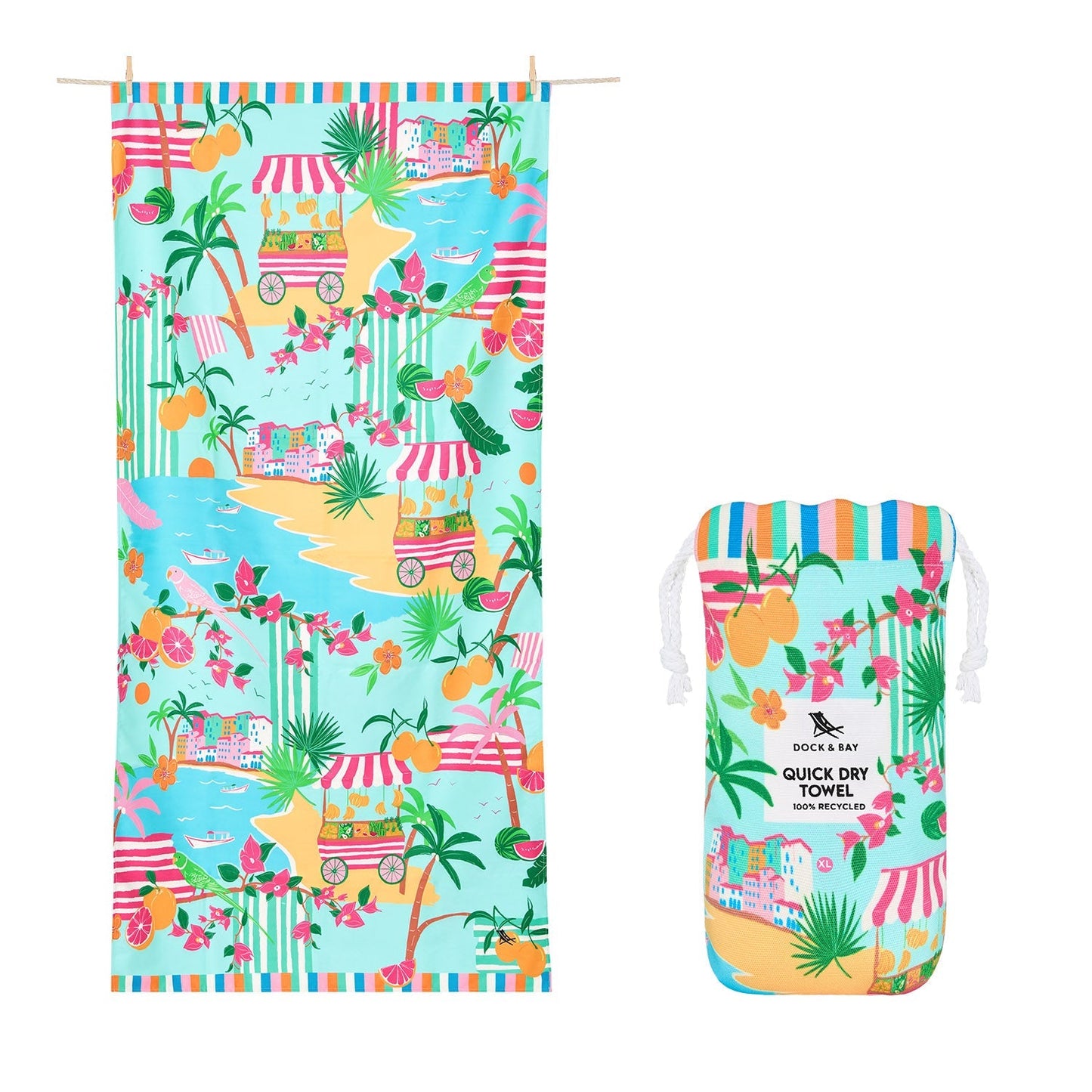 Dock & Bay Beach Towel - Sweet Escape