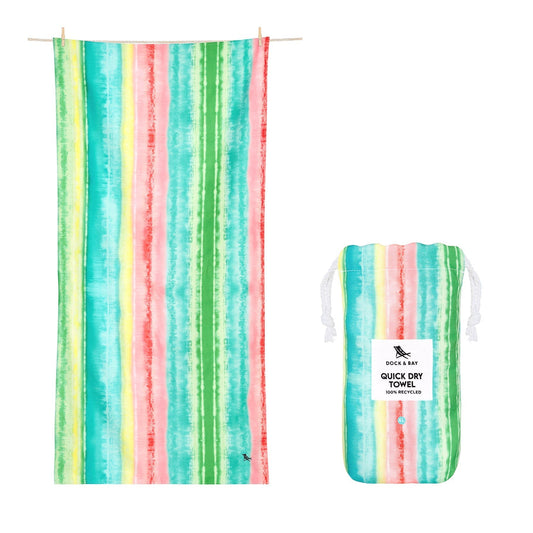Dock & Bay Beach Towel - Watermelon Sugar