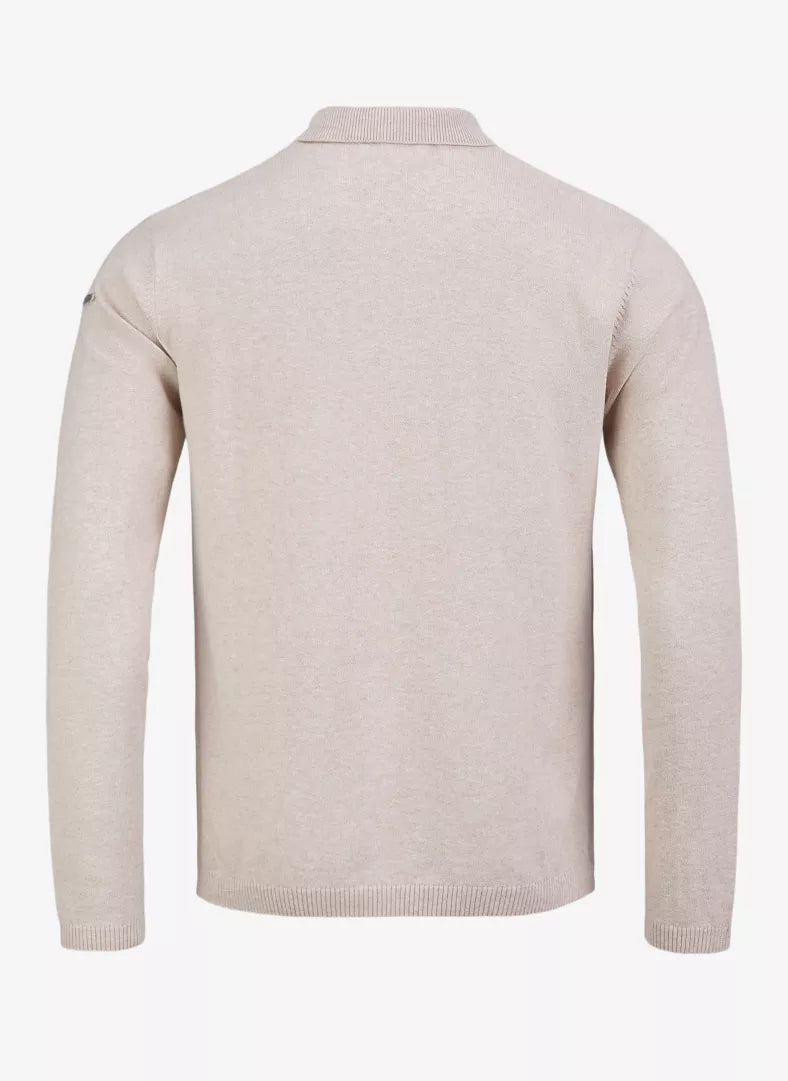 Pelle P Tiller Polo - Lt. Beige Oak Melange