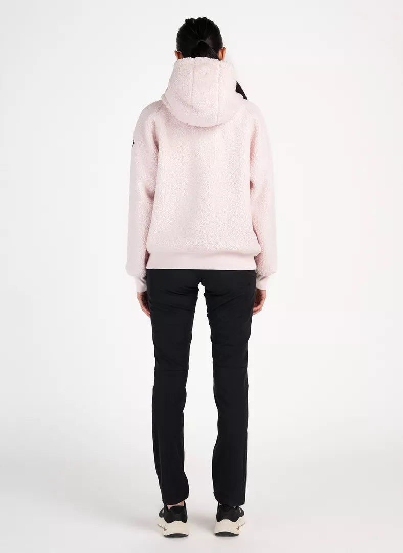 Pelle P Womens Alpage Zip Hood - Soft Pink