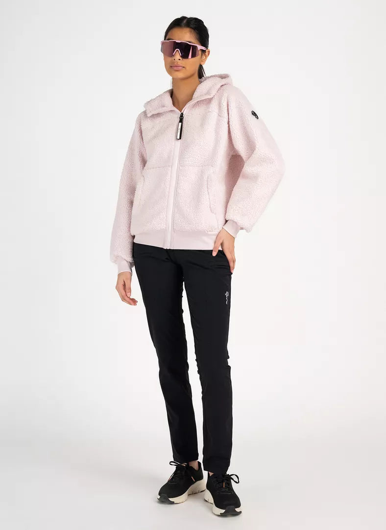 Pelle P Womens Alpage Zip Hood - Soft Pink