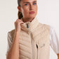 Pelle P Womens Arolla Vest - Lt. Beige Oak