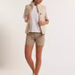 Pelle P Womens Arolla Vest - Lt. Beige Oak