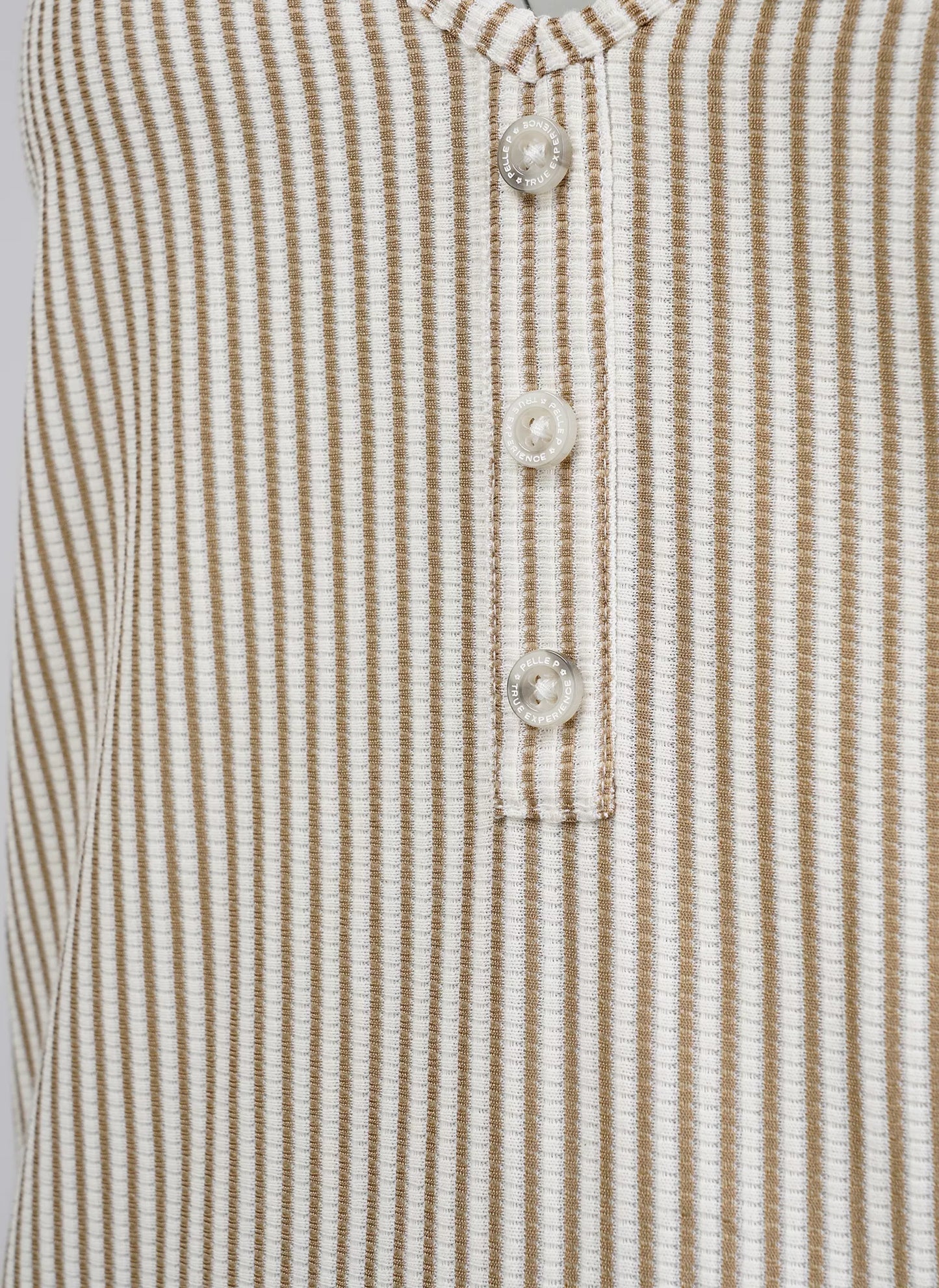 Pelle P W Brassie Dress - Beige Oak Stripe