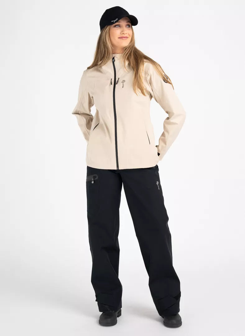 Pelle P Womens Challenger Tech Jacket - Lt. Beige Oak