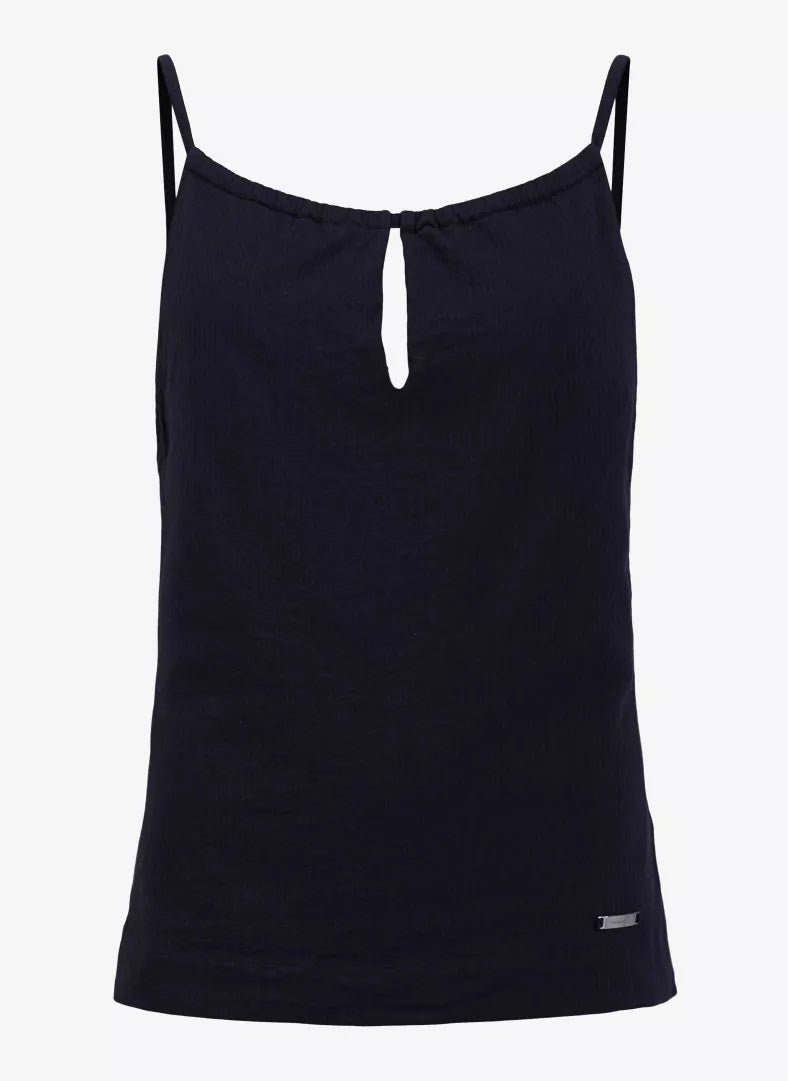 Pelle P Womens Dock Strap Top - Dark Navy Blue