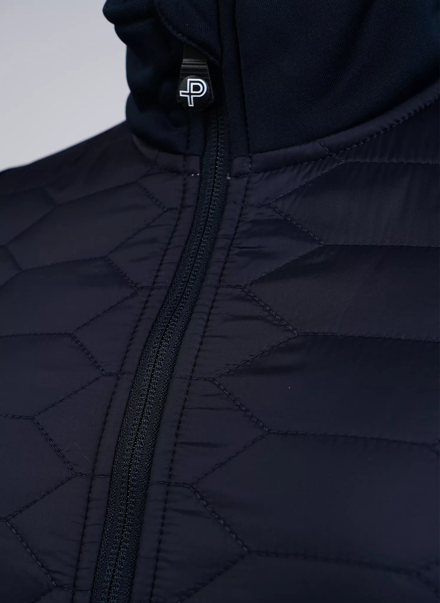 Pelle P W Levo Quilted Zip -  Dk Navy Blue