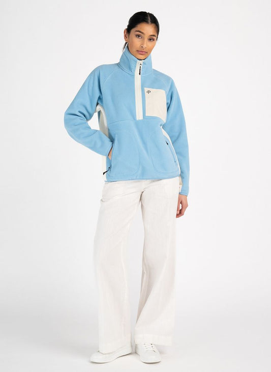 Pelle P Womens Loft sweater - Concordia Blue
