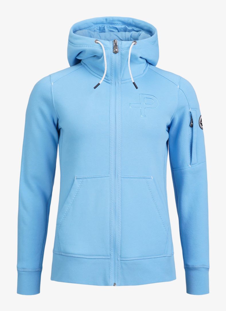 Pelle P Womens P-Hoodie - Blue Akoya