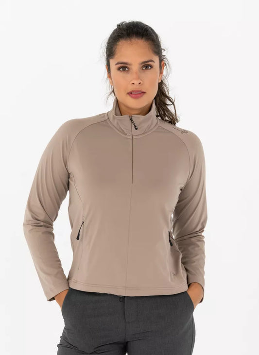 Pelle P Womens Propulsion Halfzip - Cobblestone