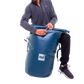 Red Equipment 60L Roll Top Dry Bag - Deep Blue