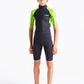 C-Skins Element 3:2 Junior Unisex Shorti - Anthracite/Lime/Multi