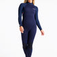 C-Skins Surflite 4:3 Womens GBS Back Zip Steamer - Slate / Multi