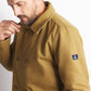 Mousqueton Adamis Quilted Canvas Peacoat - Bronze