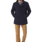 Mousqueton Adamis Quilted Canvas Peacoat - Marine