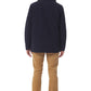 Mousqueton Adamis Quilted Canvas Peacoat - Marine