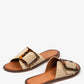 Penelope Chilvers Biarritz Buckle Sandal - Camel