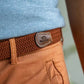 Billy Belt Woven Belt - Auburn