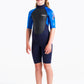 C-Skins Element 3:2 Junior Unisex Shorti - Slate/Cyan/Multi